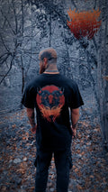 Infernal Goat Oversized Tee Black / Fire Orange