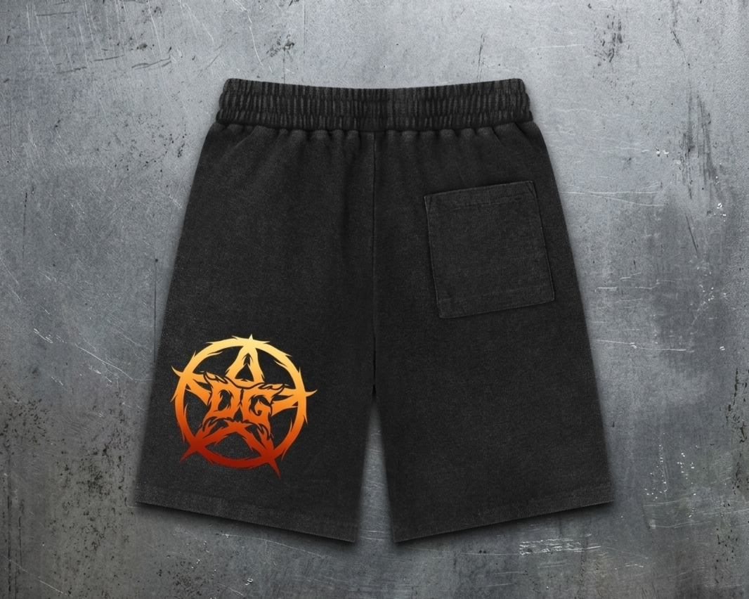 Inferno Pentagram Shorts