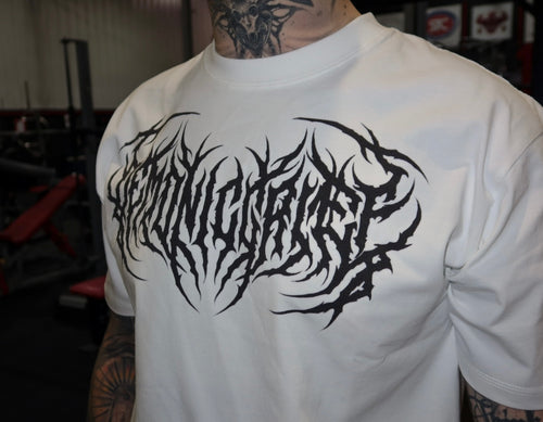 DG White Logo Tee