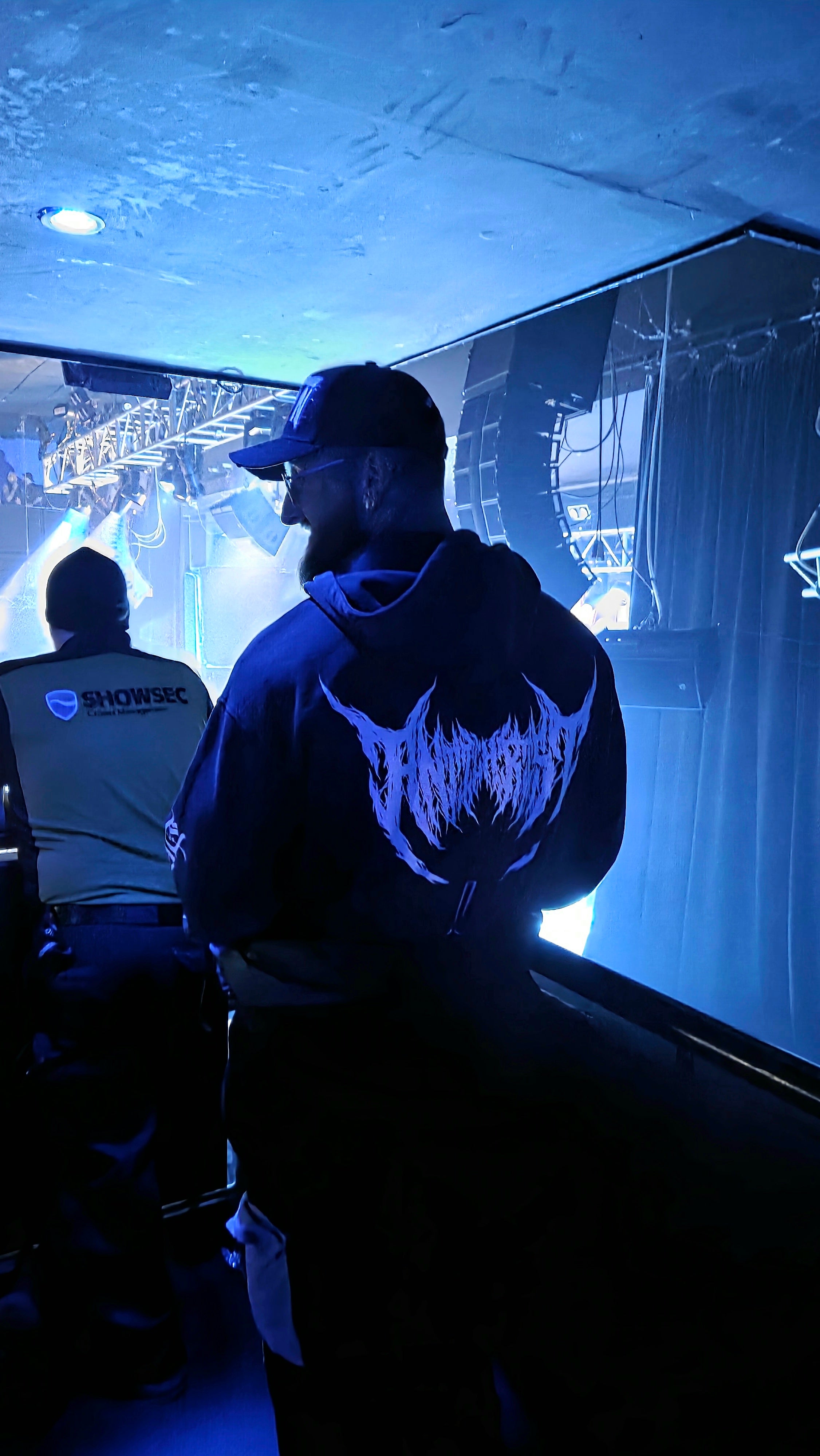 Eternal Darkness Snow Washed Hoodie Black