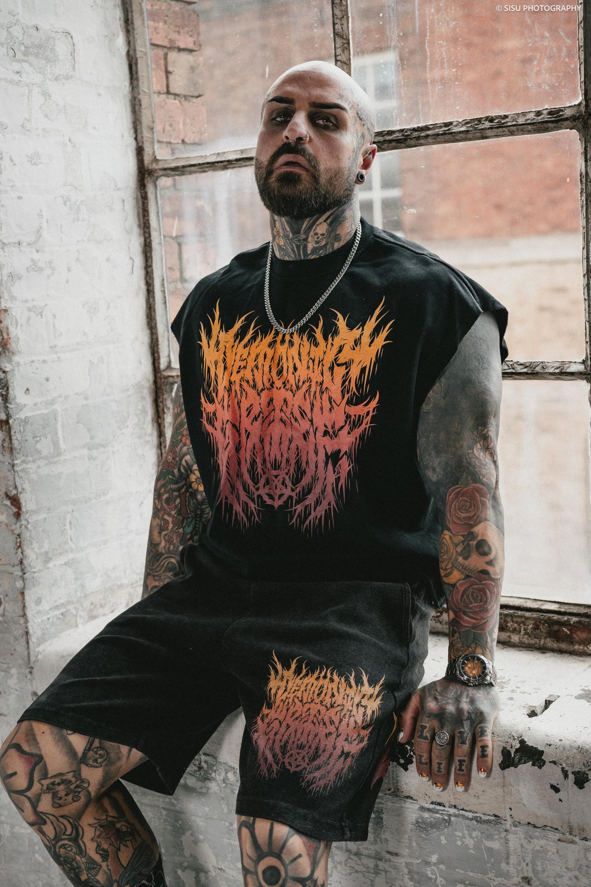 Inferno Pentagram Shorts